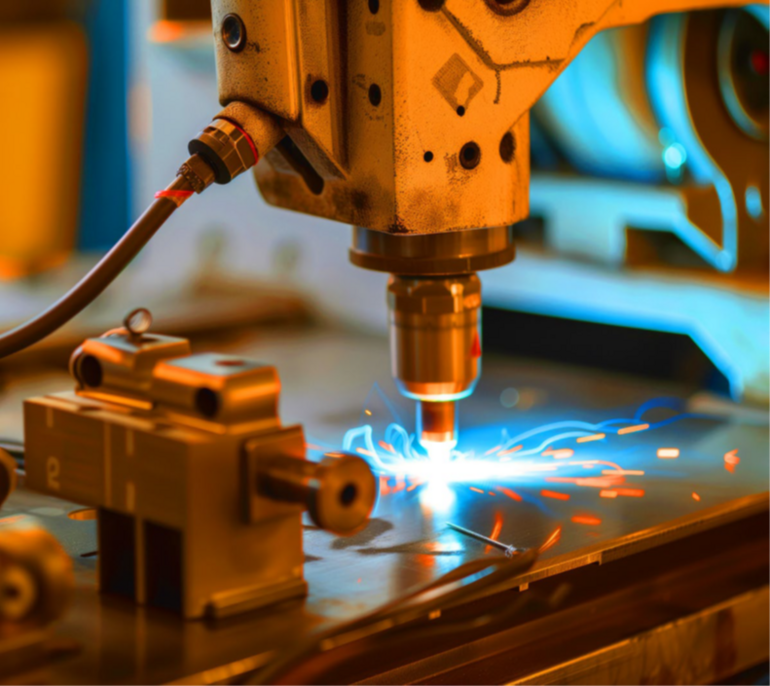 Non-destructive weld seam testing with pulse-phase thermography