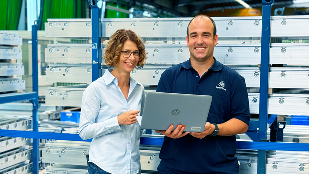 Krause Automation employees advising customers