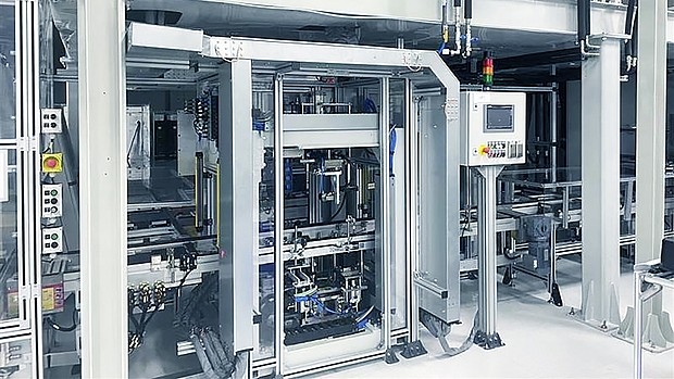 End of line test station for inverters 